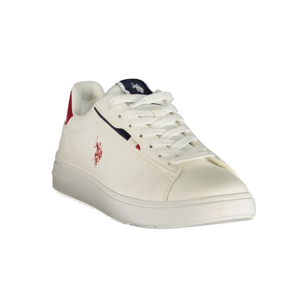 U.S. Polo Assn. White Men's Sneakers