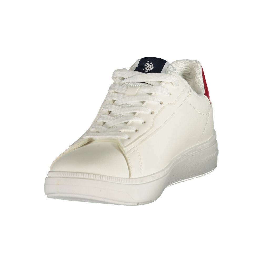 U.S. Polo Assn. White Men's Sneakers