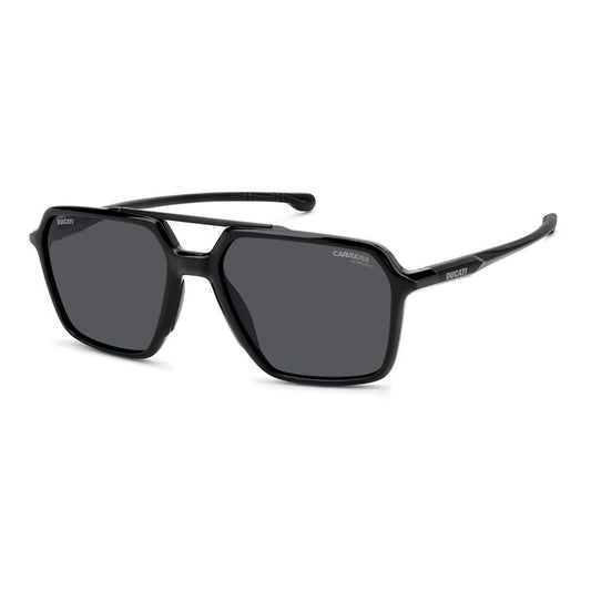 Carrera Ducati Men's Sunglasses – Black Polyamide Frame, Grey Lenses