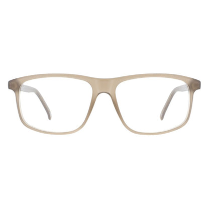 Andy Wolf Men's Optical Glasses – Beige Rectangle Frame, 58mm