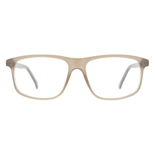 Andy Wolf Men's Optical Glasses – Beige Rectangle Frame, 58mm