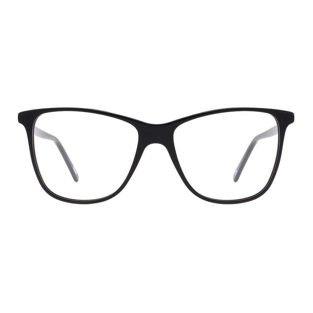 Andy Wolf Women’s Black Acetate Glasses – Rectangle Frame