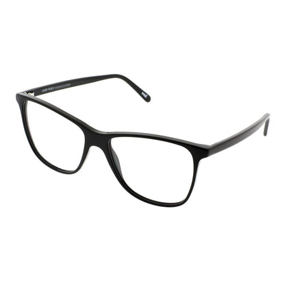 Andy Wolf Women’s Black Acetate Glasses – Rectangle Frame