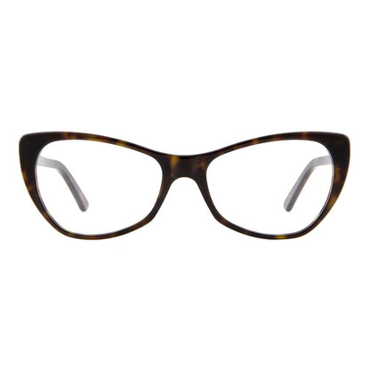 Andy Wolf Women’s Brown Acetate Glasses – Cat Eye Frames