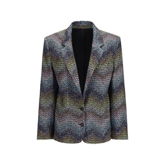Missoni Multicolor Viscose Blazer with Sequins