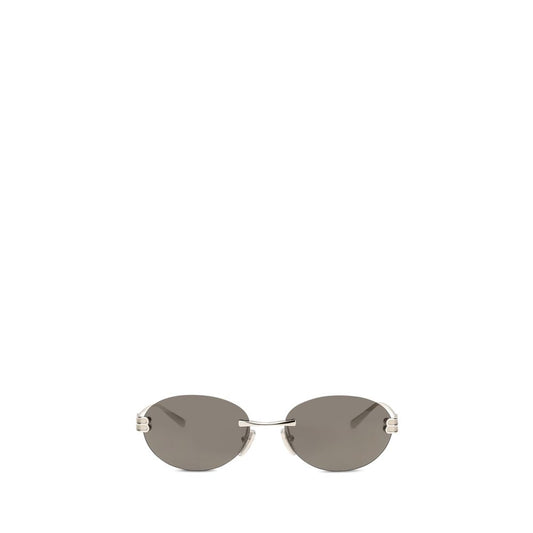 Balenciaga Silver Metal Gossip Sunglasses