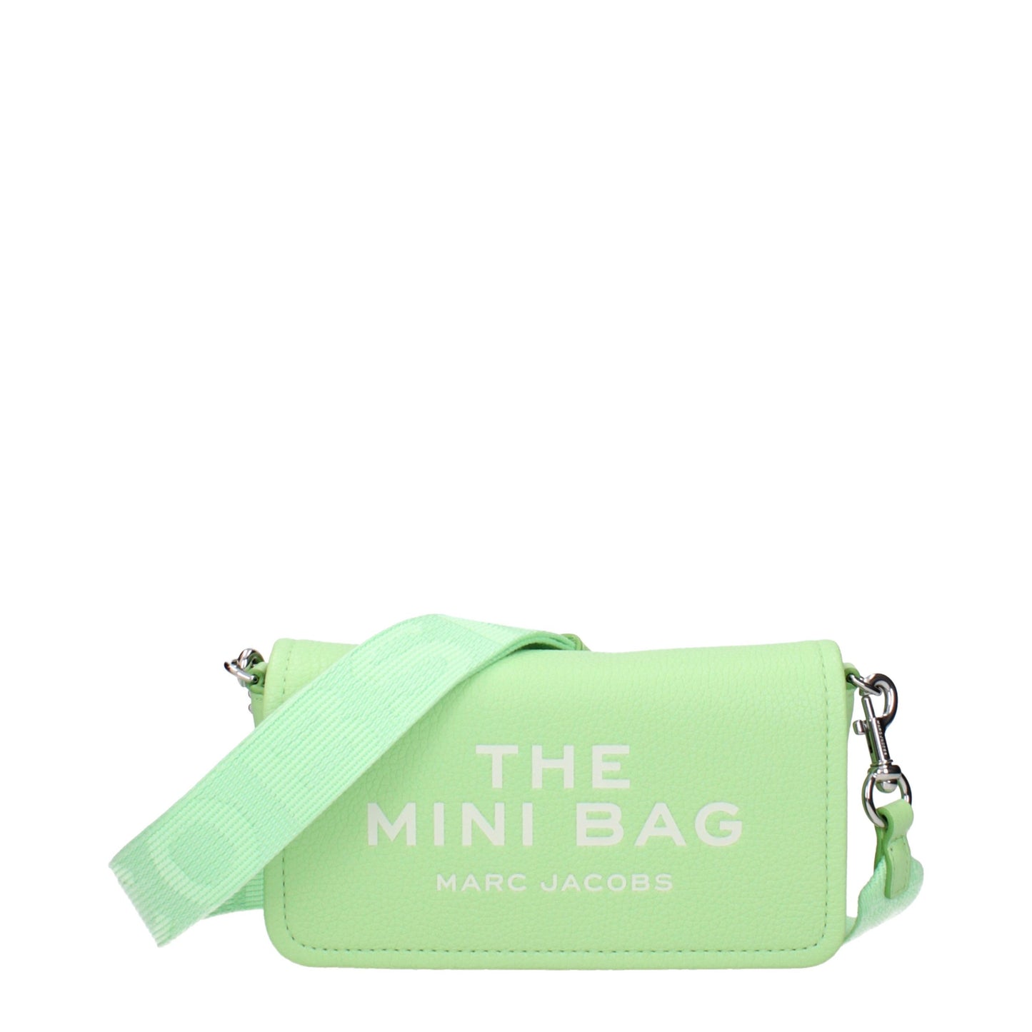 Marc Jacobs Green Leather The Mini Crossbody Bag