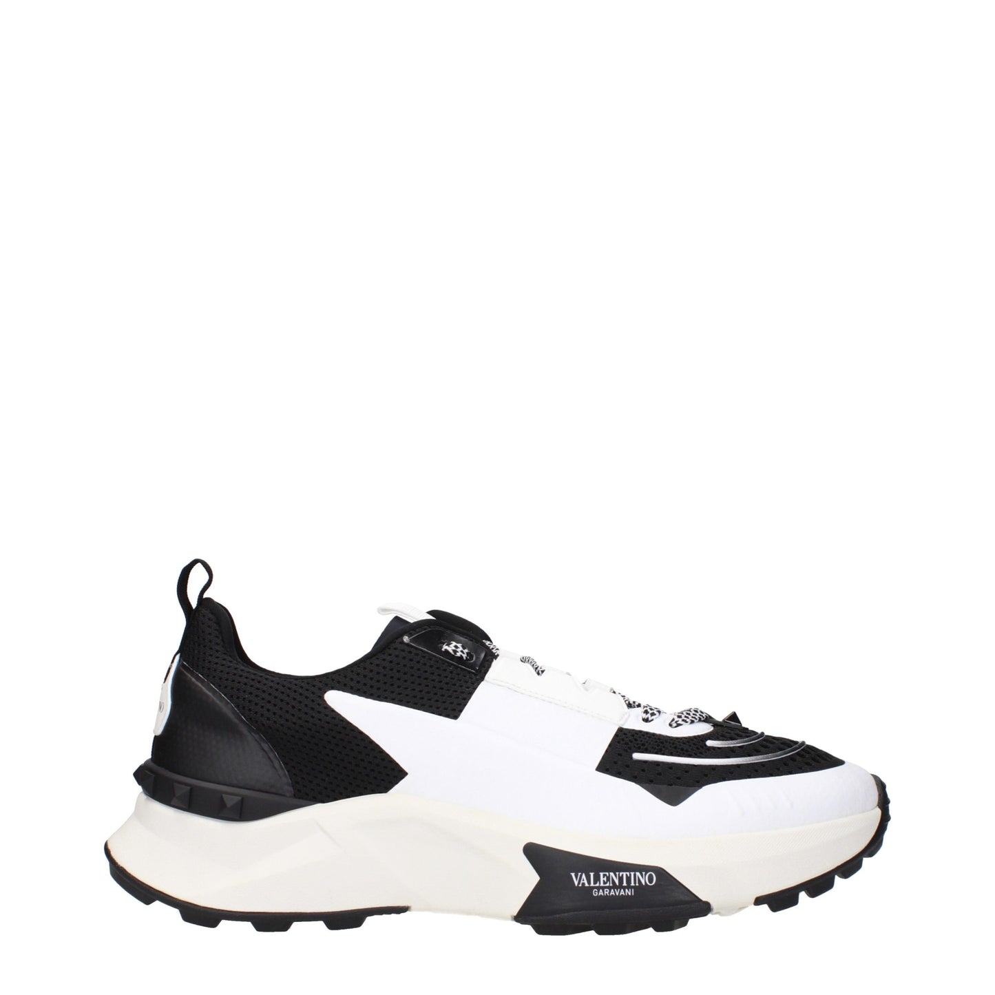 Valentino Garavani Black & White True Act Trainers