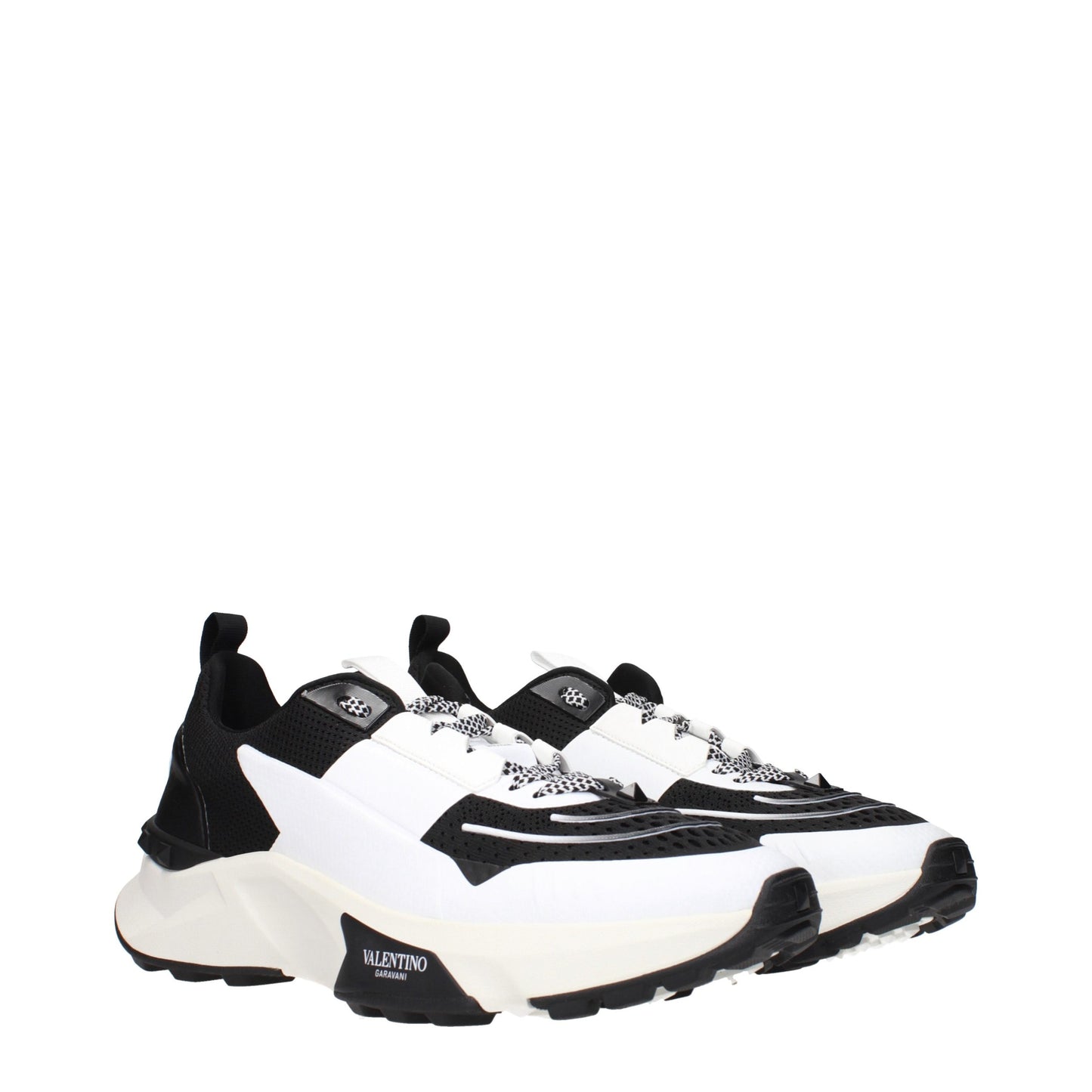 Valentino Garavani Black & White True Act Trainers