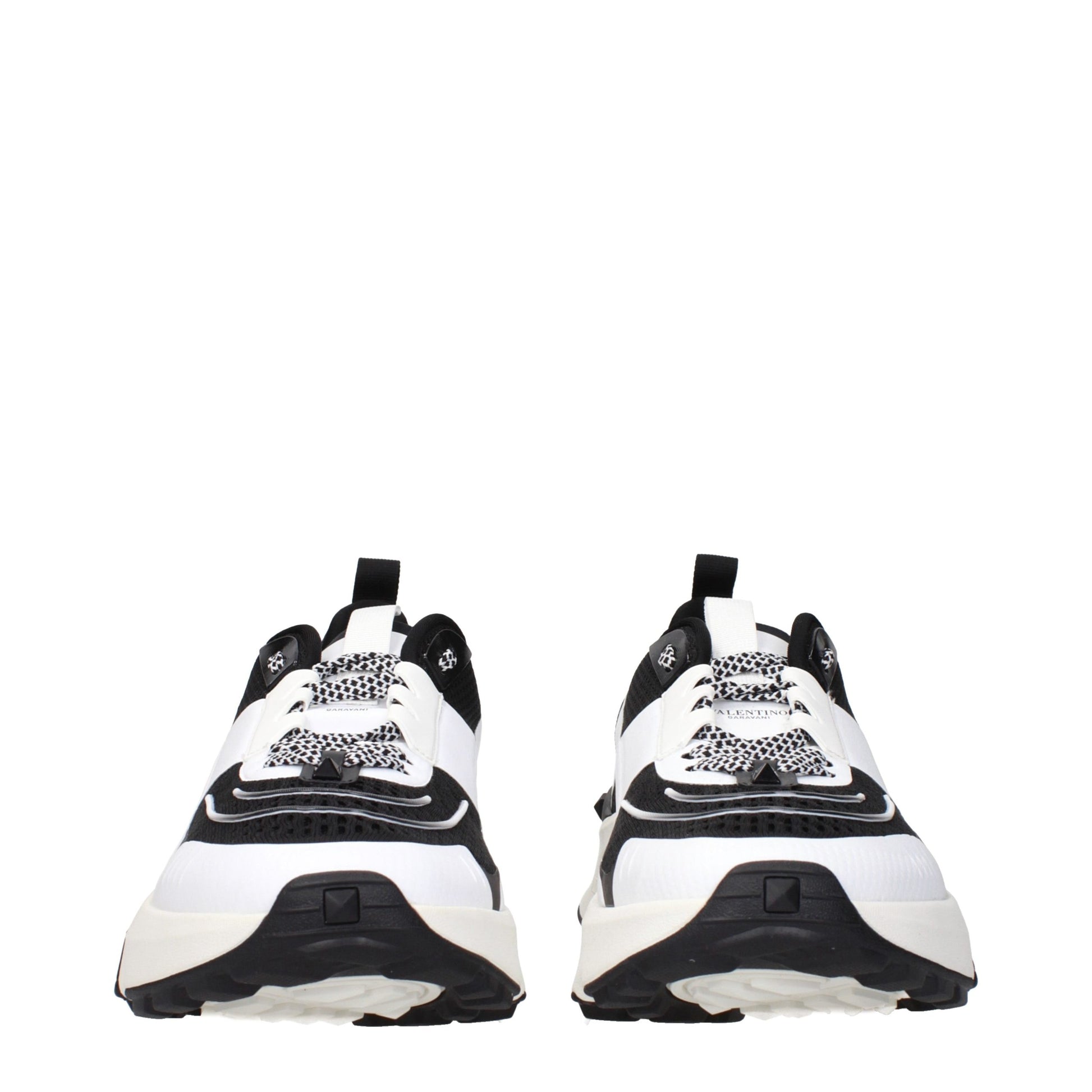 Valentino Garavani Black & White True Act Trainers