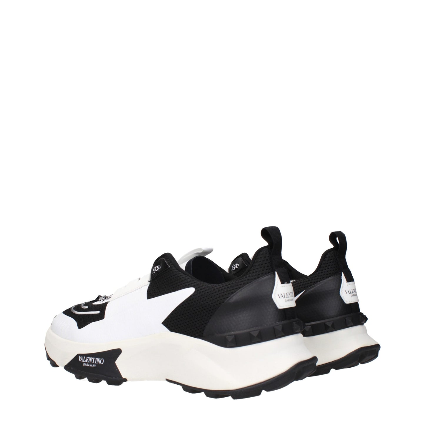 Valentino Garavani Black & White True Act Trainers