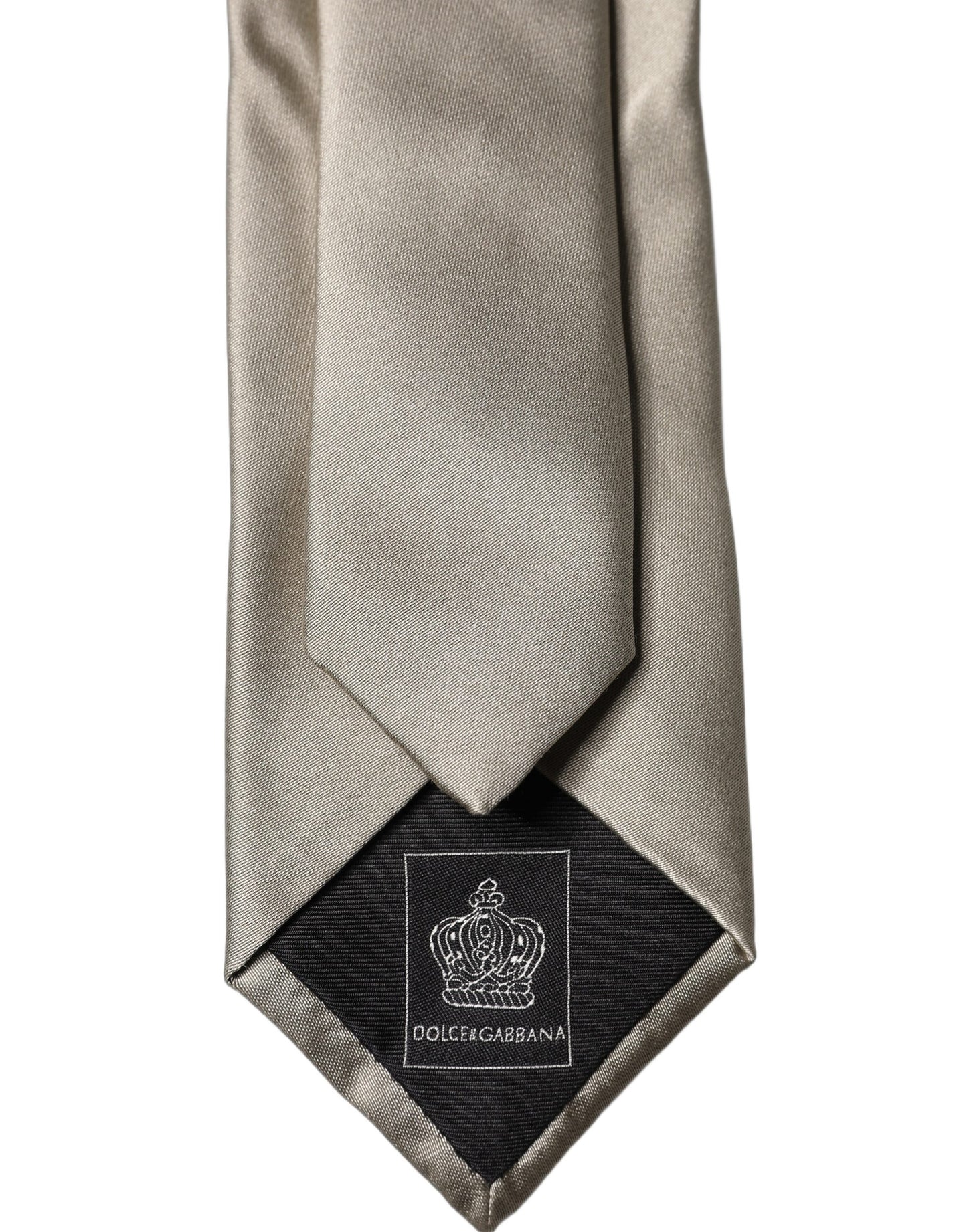 Dolce & Gabbana White Tattoo Floral Silk Adjustable Men Tied Necktie