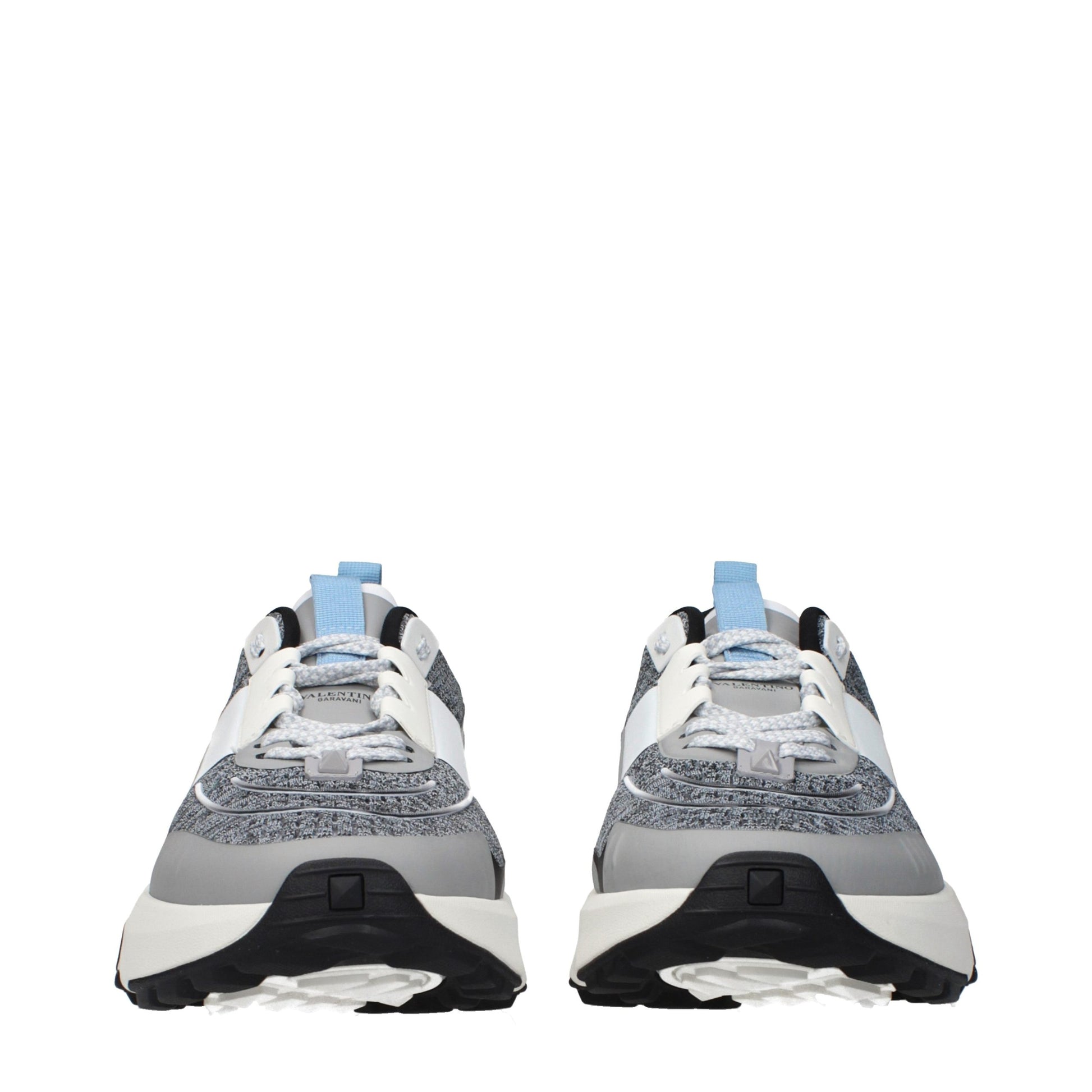 Valentino Garavani Gray True Act Rockstud Sneakers