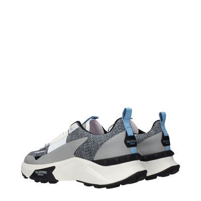 Valentino Garavani Gray True Act Rockstud Sneakers