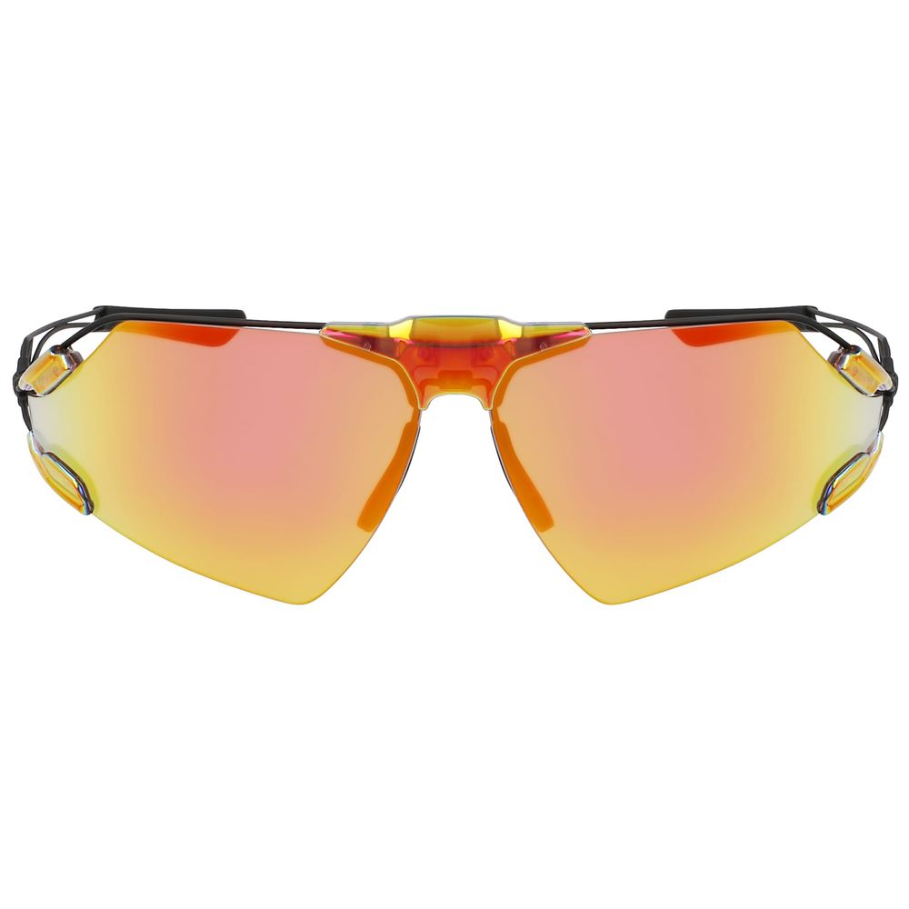 Nike Zeus Edge E EV24031 891 Orange Mirror Titanium Sunglasses