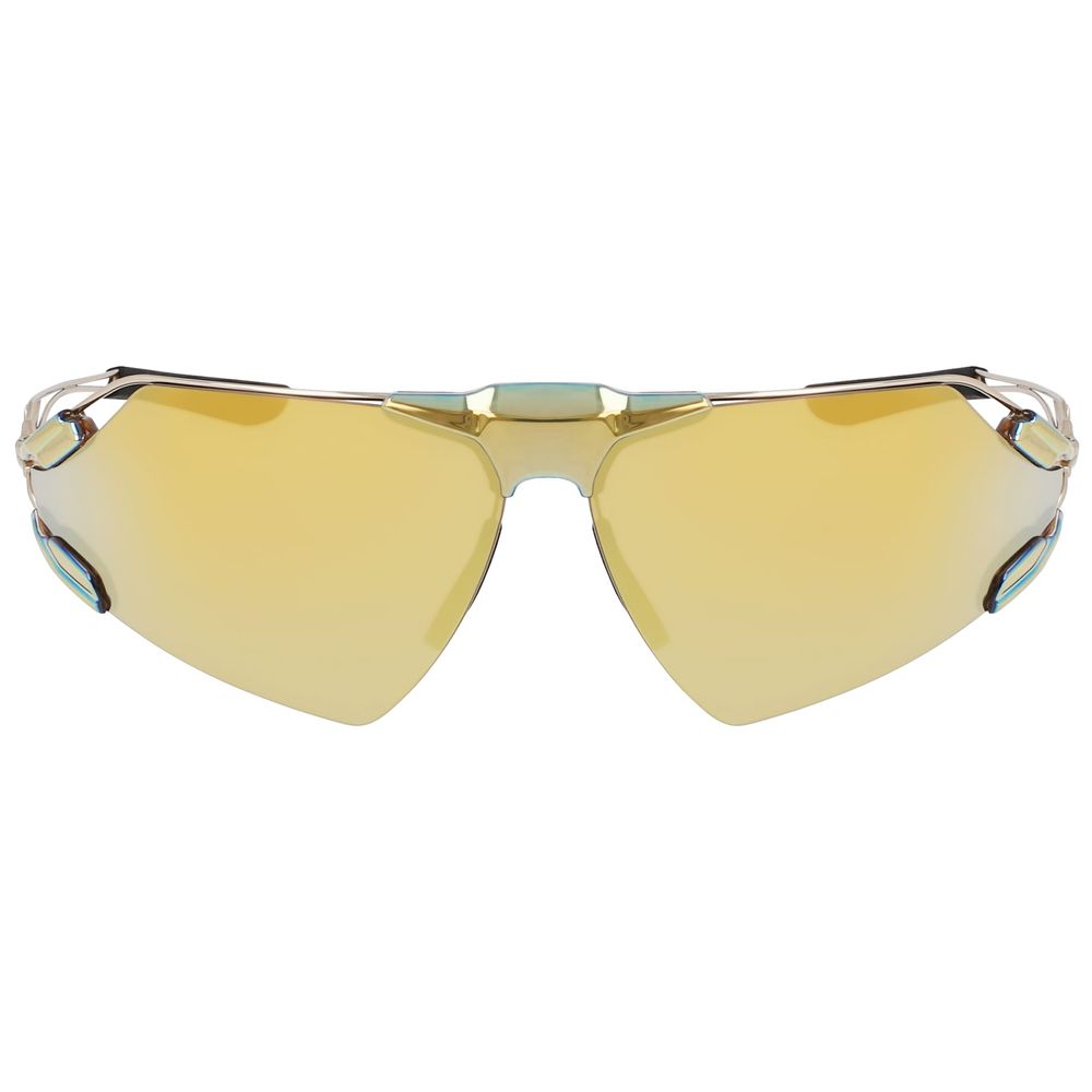 Nike Zeus Edge EV24030 700 Gold Titanium Sunglasses