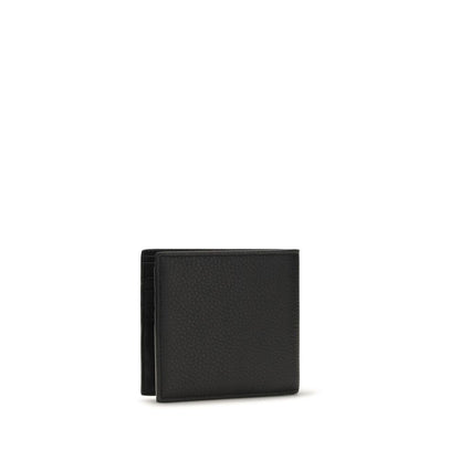 Saint Laurent Black Grained Leather Wallet