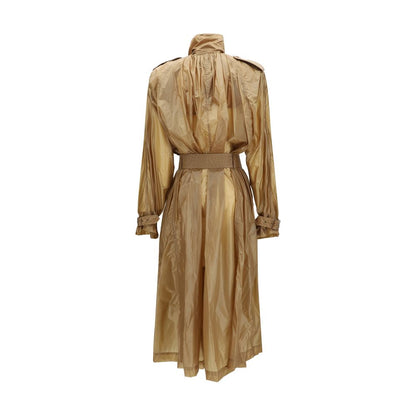 Saint Laurent Beige Lavallière Trench Coat