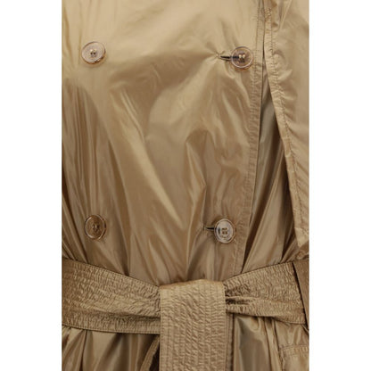 Saint Laurent Beige Lavallière Trench Coat