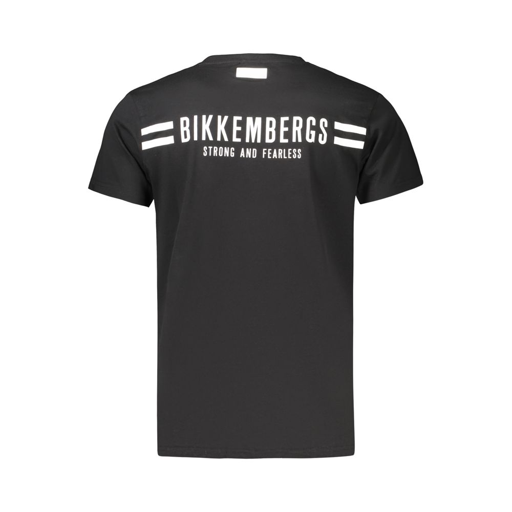 Bikkembergs Black Cotton Men's T-Shirt L