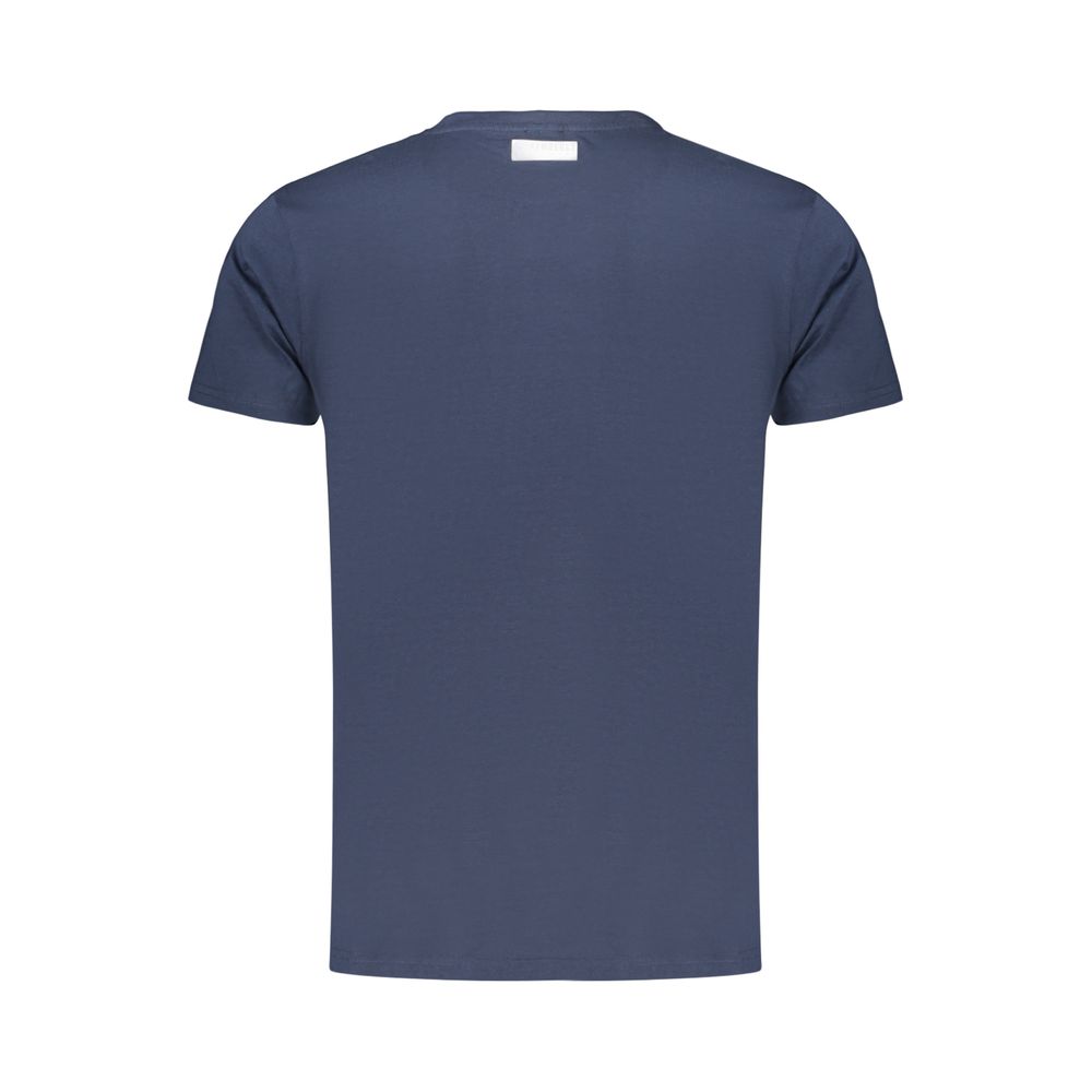 Bikkembergs Blu Cotton Men's T-Shirt - XXL