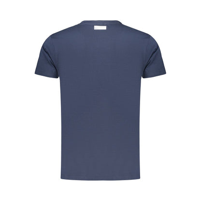 Bikkembergs Blu Cotton Men's T-Shirt - XXL