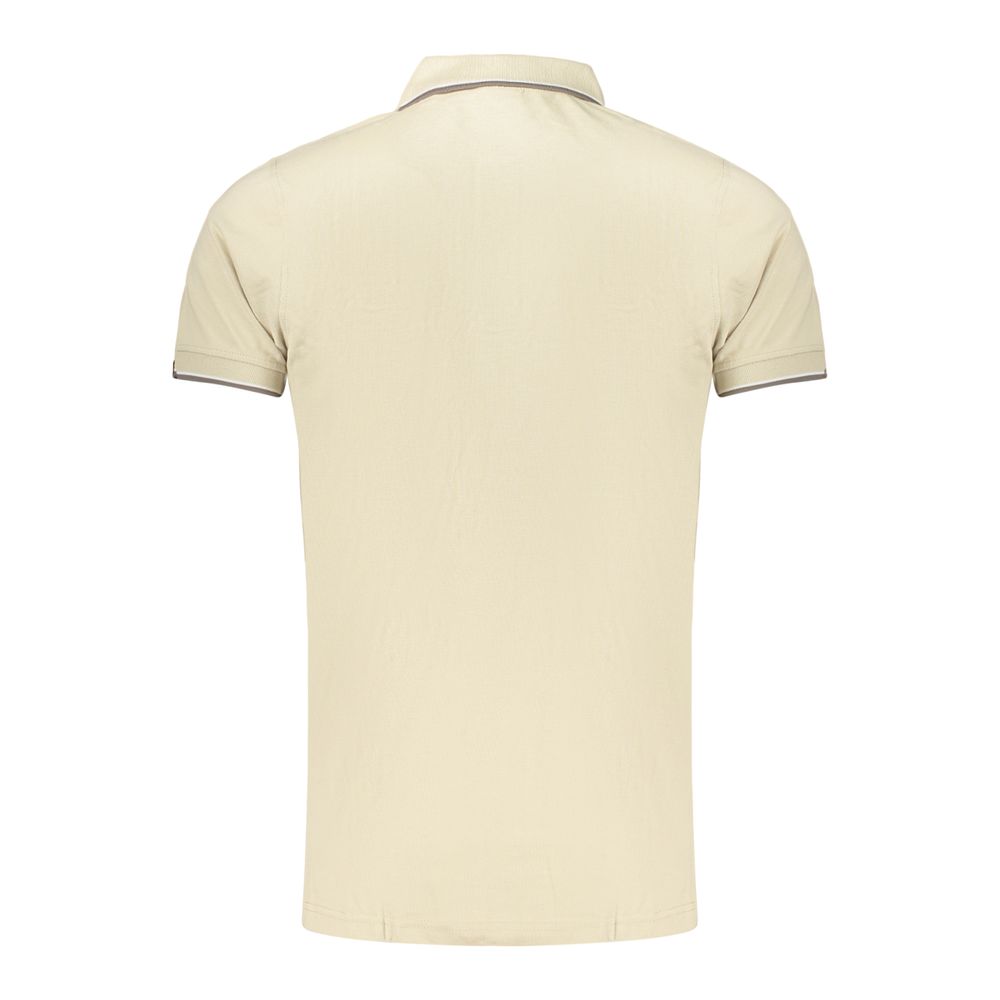 Norway 1963 Beige Cotton Polo Shirt – Perfect Blend of Comfort and Functionality