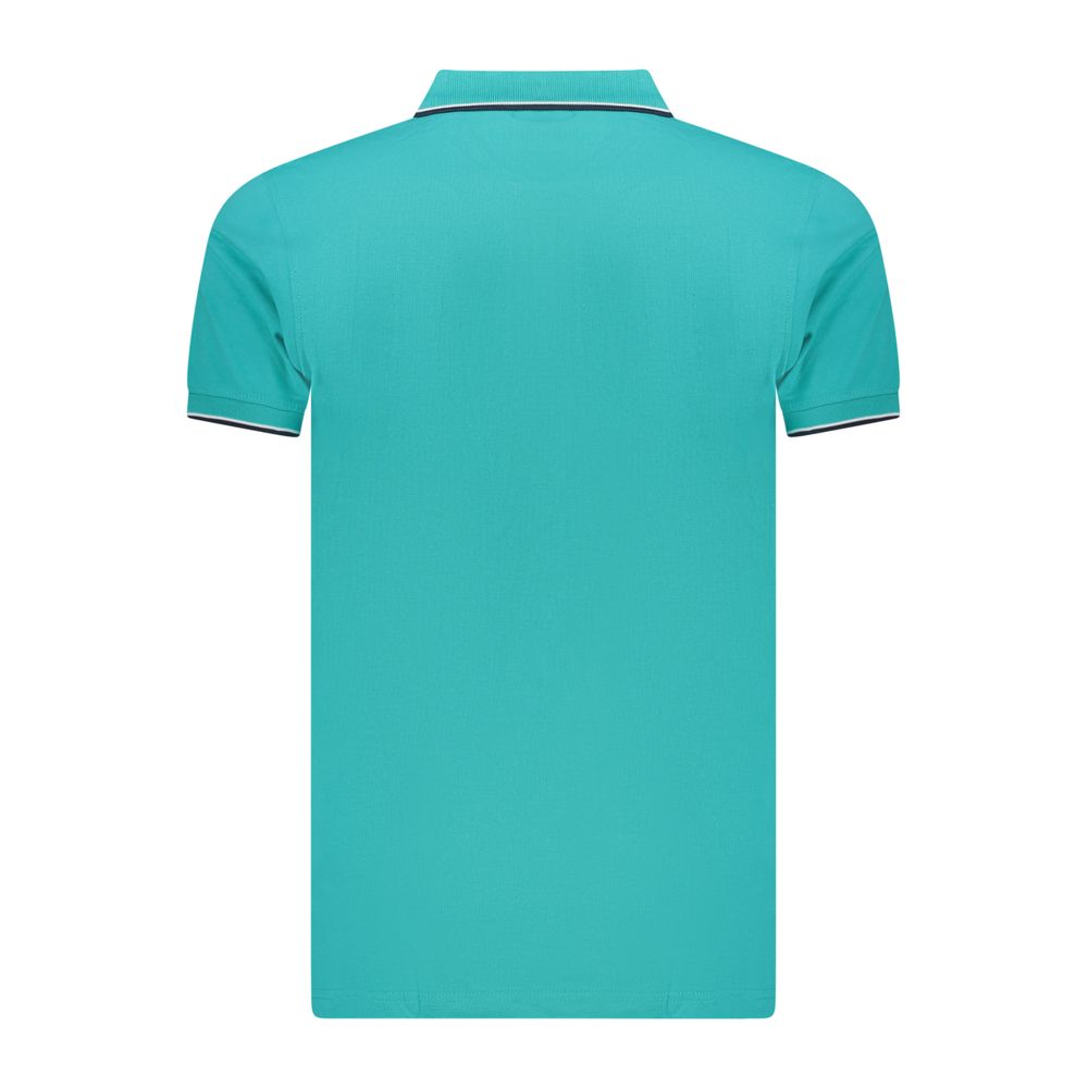 Norway 1963 Blue Cotton Polo Shirt