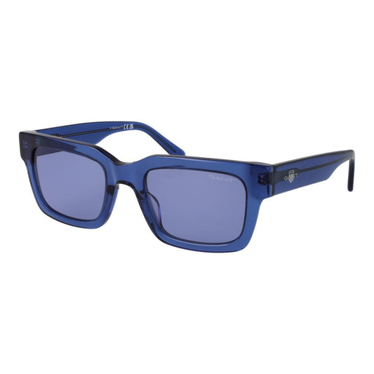 Gant Men’s Sunglasses – Blue Acetate Frame, Blue Lenses