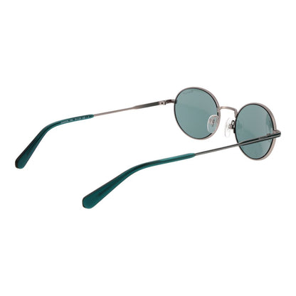 Gant Unisex Sunglasses – Gunmetal Full-Rim Frame, Turquoise Lenses
