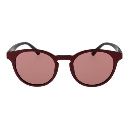 Gant Unisex Sunglasses – Purple Full-Rim Frame, Pink Lenses
