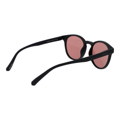 Gant Unisex Sunglasses – Purple Full-Rim Frame, Pink Lenses