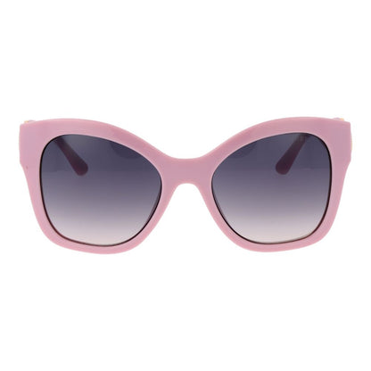 Guess Women’s Sunglasses – Rose Full-Rim Frame, Purple Gradient Lenses