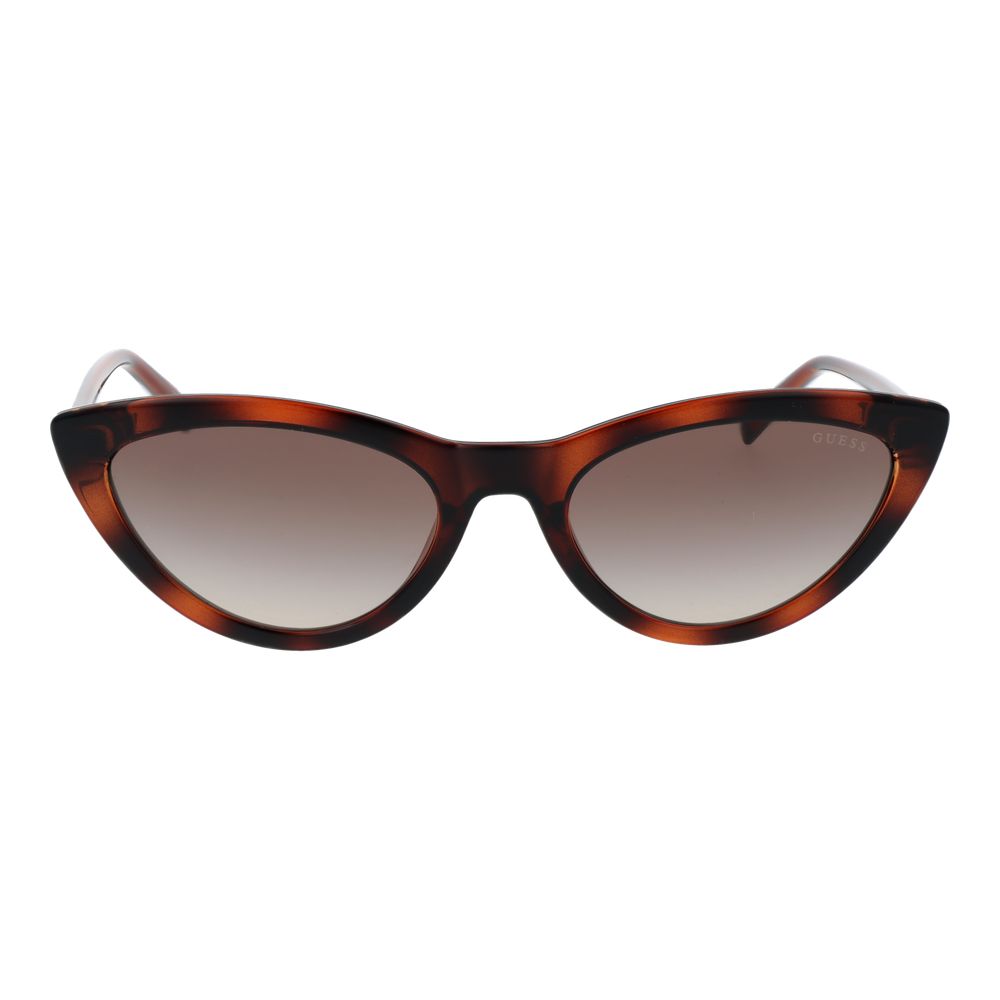 Guess Women’s Sunglasses – Brown Cat Eye Frame, Gradient Lenses