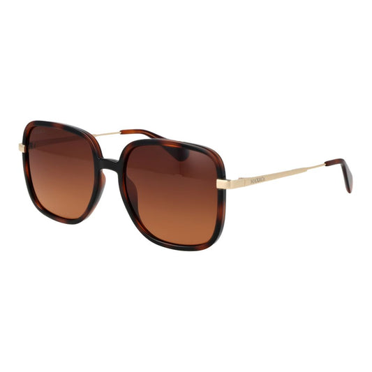 Max & Co Women’s Sunglasses – Brown Square Frame, Gradient Lenses