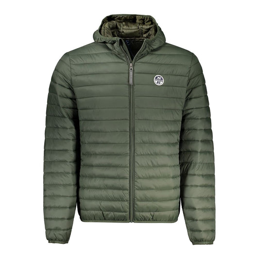North Sails Green Hooded Padded Jacket