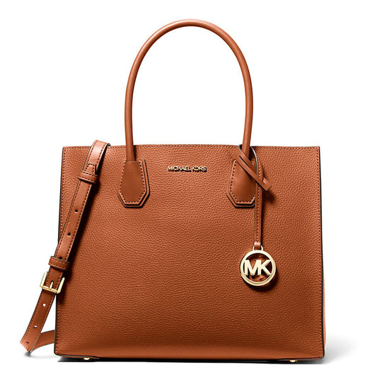 Michael Kors Brown Fur Handbag - Mercer Collection