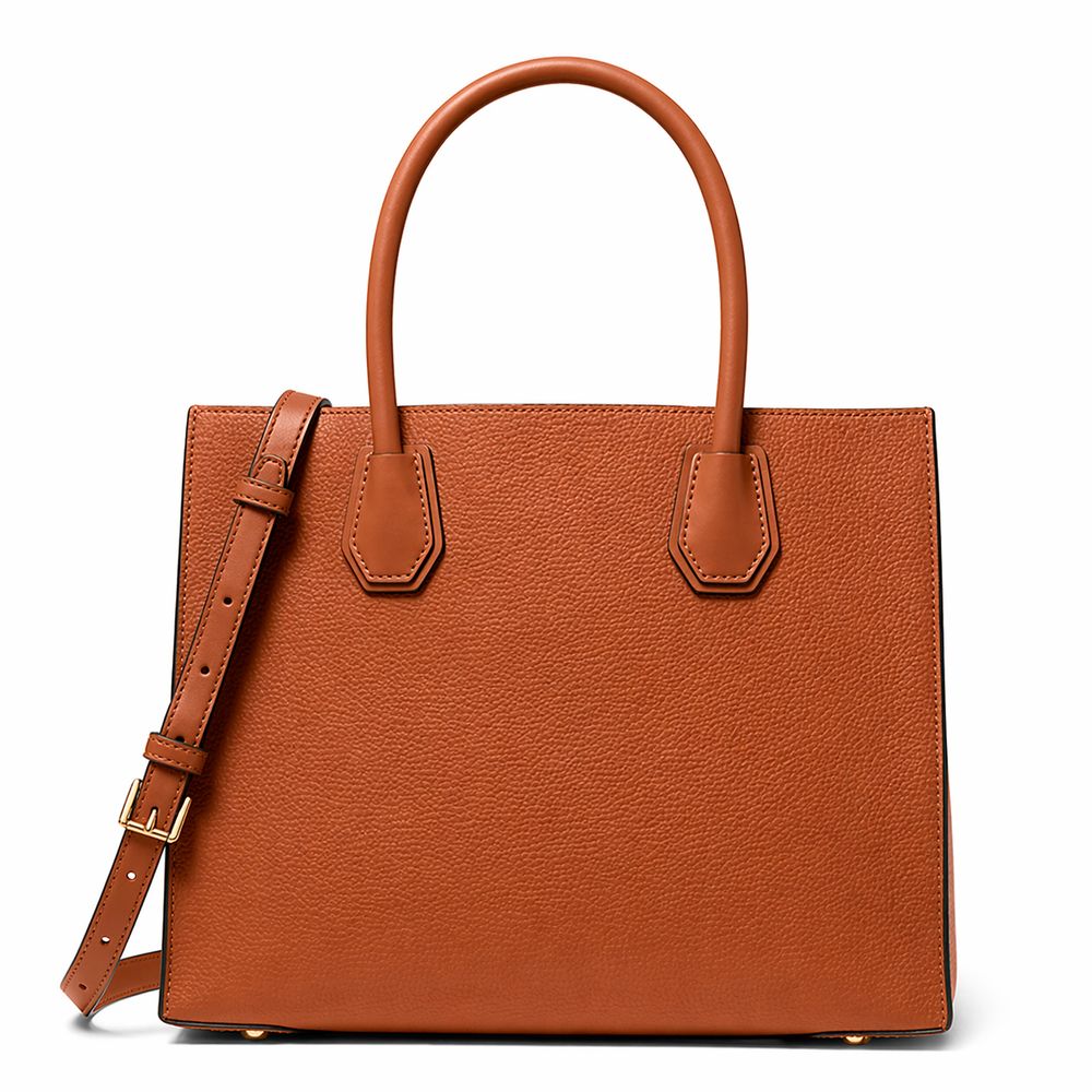Michael Kors Brown Fur Handbag - Mercer Collection