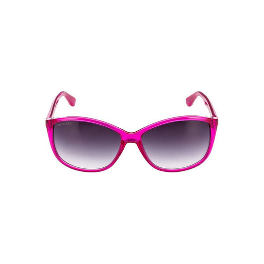 Converse Women's Sunglasses – Neon Pink Frame, Grey Gradient Lenses