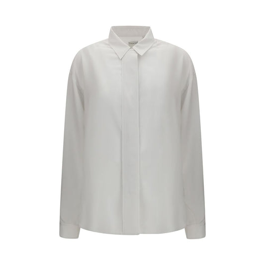 Calvin Klein Amari Long-sleeve Silk Shirt