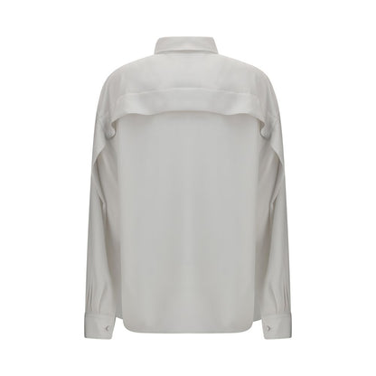 Calvin Klein Amari Long-sleeve Silk Shirt