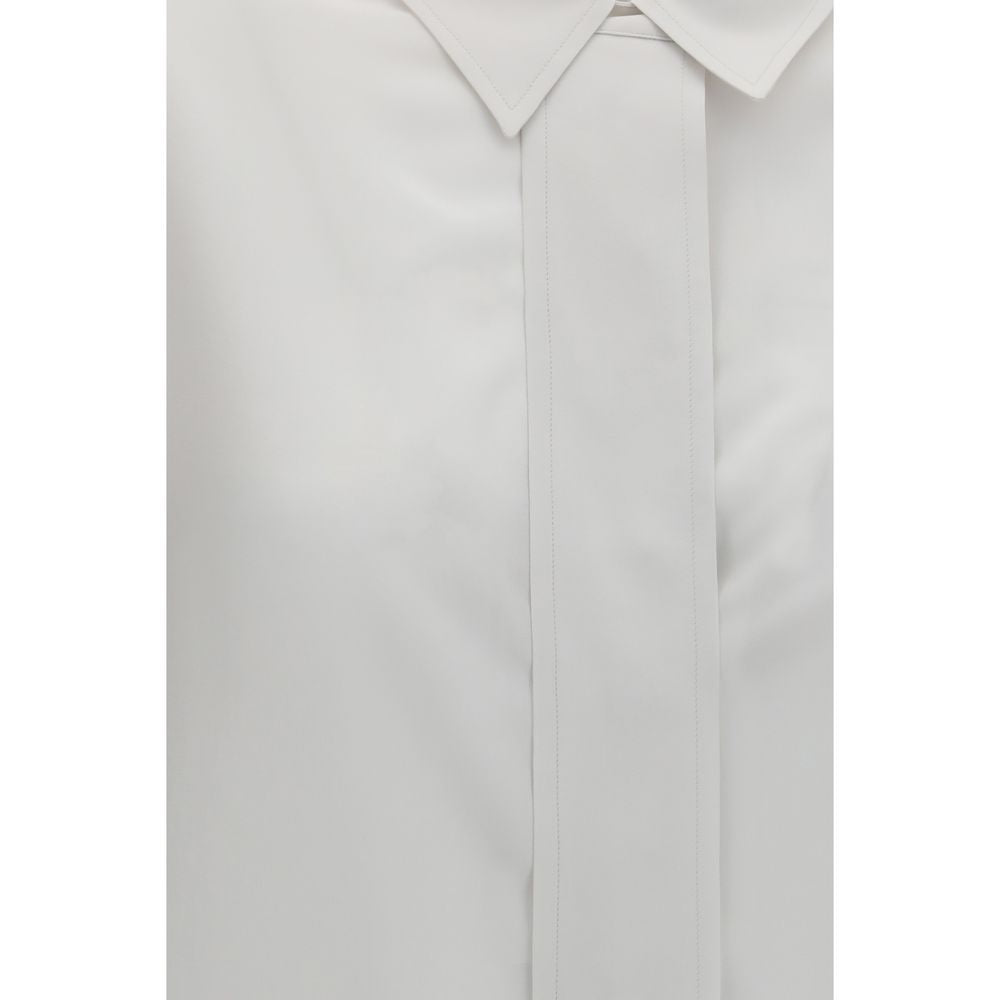 Calvin Klein Amari Long-sleeve Silk Shirt