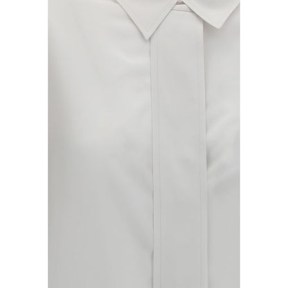 Calvin Klein Amari Long-sleeve Silk Shirt
