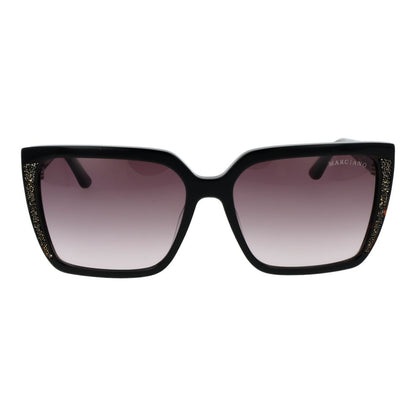 Marciano by Guess Women's Sunglasses – Black Square Frame, Grey Gradient Lenses