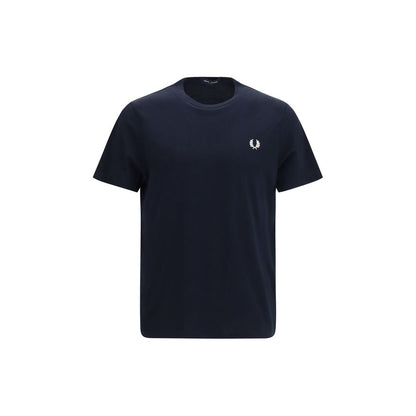 Fred Perry Blue Cotton Sportswear T-Shirt