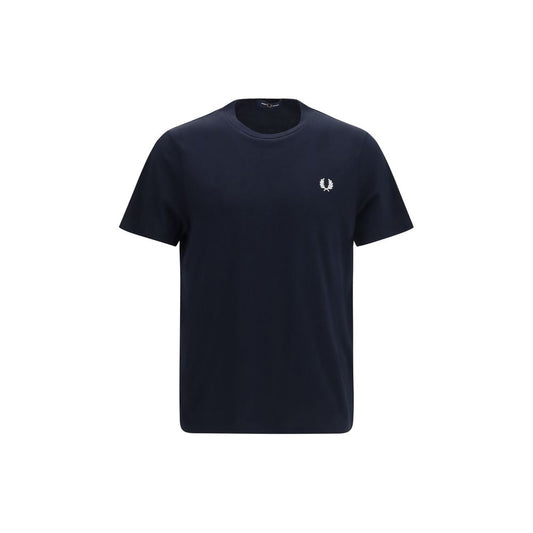 Fred Perry Blue Cotton Sportswear T-Shirt