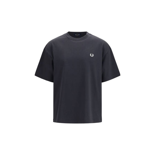 Fred Perry Black Cotton Sportswear T-Shirt