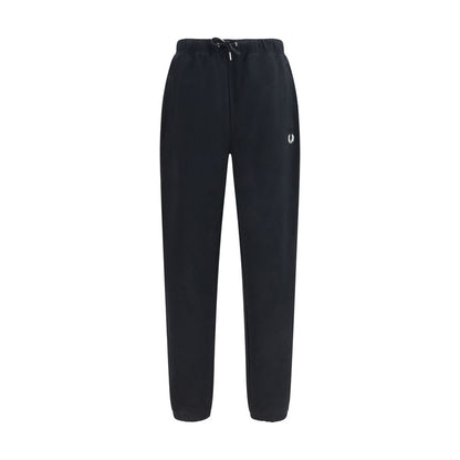 Fred Perry Black Cotton Joggers