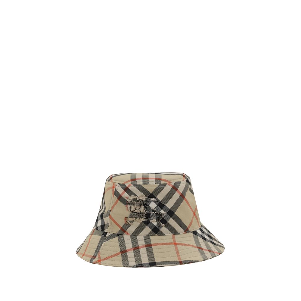 Burberry Beige Check Bucket Hat