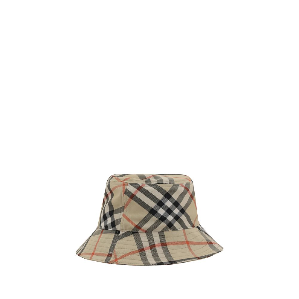 Burberry Beige Check Bucket Hat
